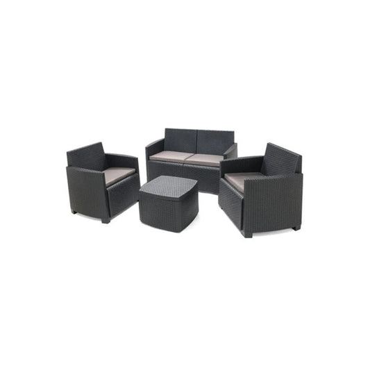 Baštenski set Etna sa 4 jastuka