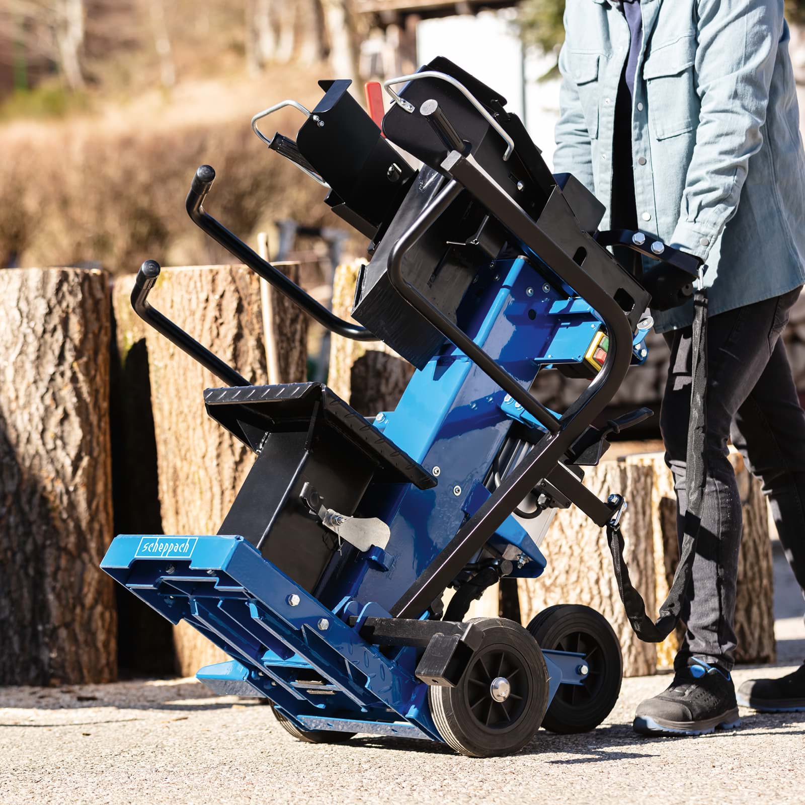 Scheppach vertikalni cjepač za drva COMPACT – 15T - Scheppach - COMPACT 15T - Vrt i poljoprivreda > Cjepači za drva
