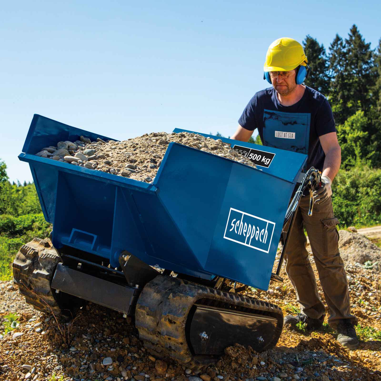 Scheppach motorna kolica Dumper DP5000 5.6 KS - Scheppach - DP5000 - Vrt i poljoprivreda > Multifunkcionalni vrtni alati