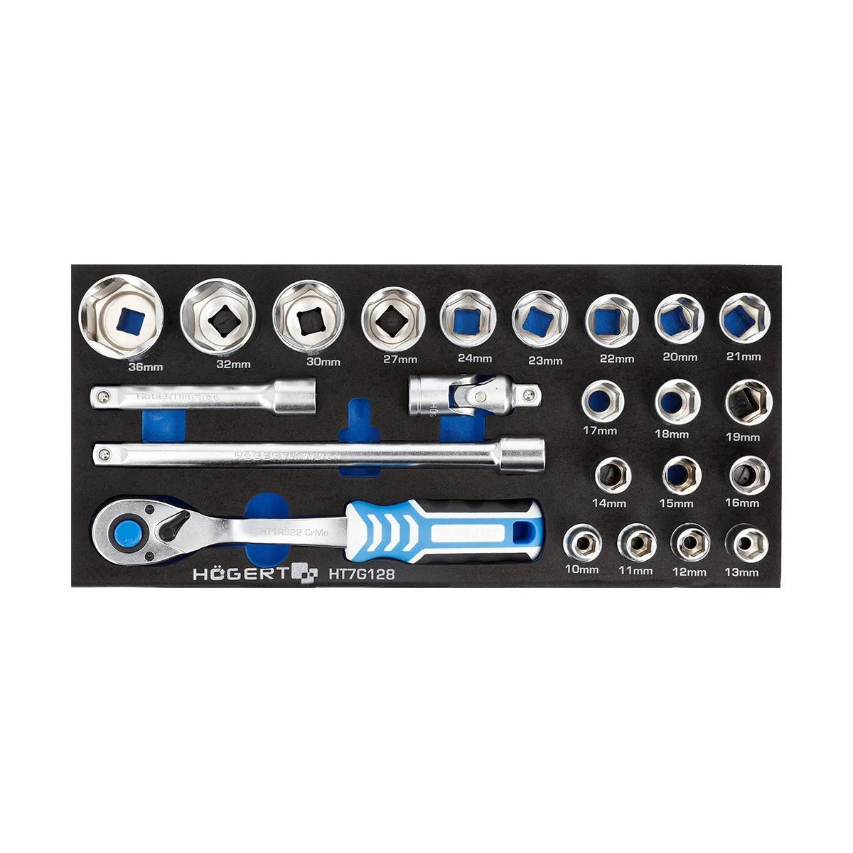 Hoegert set kolica za alat sa 6 ladica i 221 komada pribora - Hoegert - set kolica za alat sa 6 ladica i 221 komada pribora