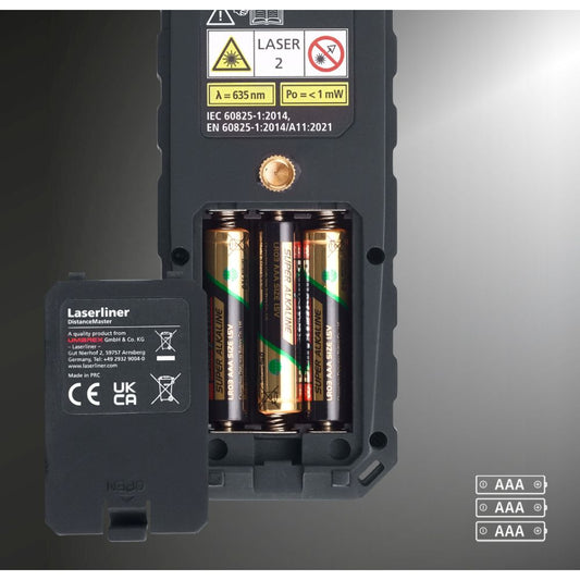 Laserliner Laserski Metar Daljinomjer DistanceMaster 50 / 0,05 – 50 m – 080.982A by Laserliner 080.982A Mjerni Uređaji
