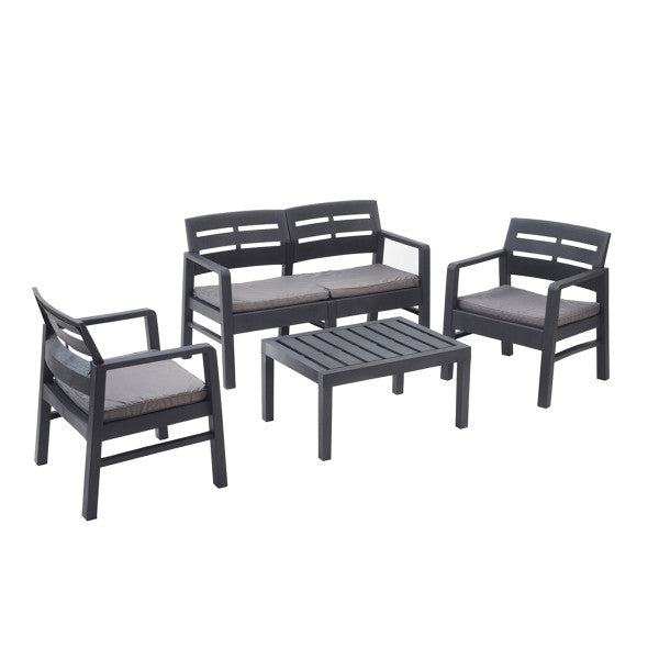 Baštenski set sa jastucima - Java - Plastični setovi - SKU 080621