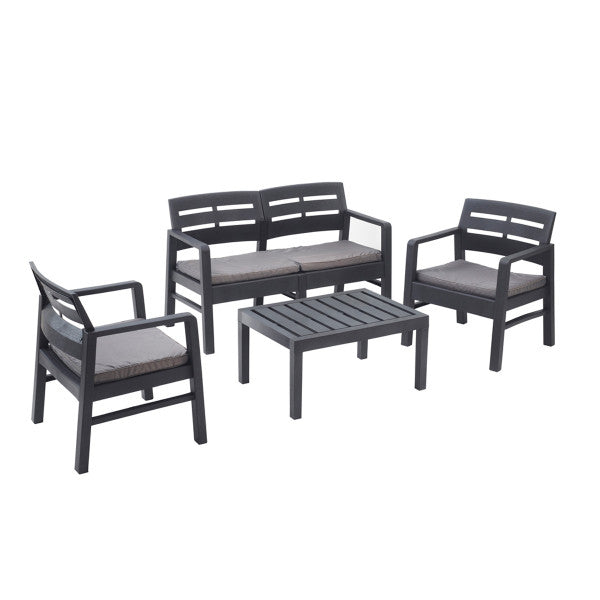 Baštenski set sa jastucima - Java - Plastični setovi - SKU 080621