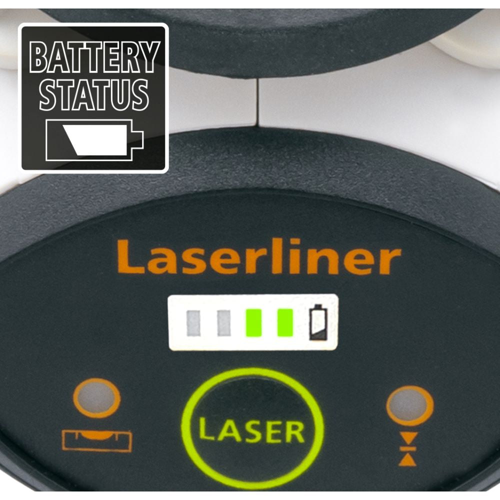 Laserliner Laser Okretni Zeleni SmartLine-Laser G360 Set 150 cm – 081.118E by Laserliner 081.118E Mjerni Uređaji - detalj 3