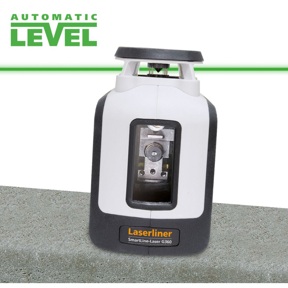 Laserliner Laser Okretni Zeleni SmartLine-Laser G360 Set 150 cm – 081.118E by Laserliner 081.118E Mjerni Uređaji - detalj 4