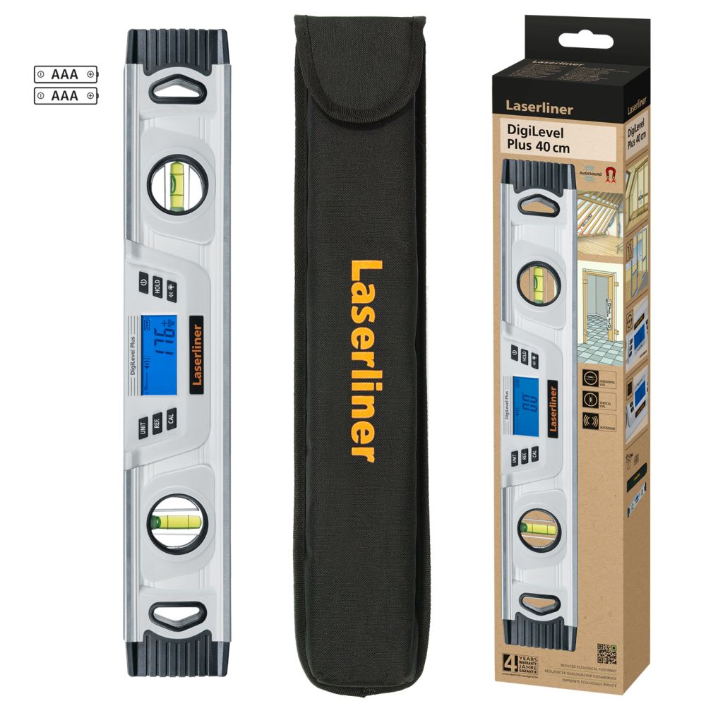 Laserliner Libela Laserska Sa Magnetom 400 mm DigiLevel Plus 40 – 081.250E by Laserliner 081.250E Mjerni Uređaji - detalj 5