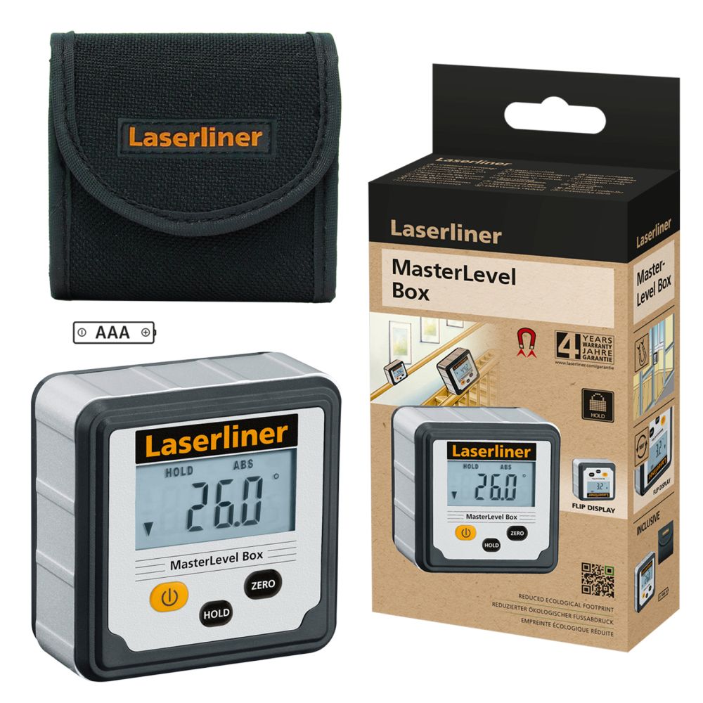 Laserliner Libela Digitalna 360° MasterLevel Box 59 x 59 x 28 mm – 081.260E by Laserliner 081.260E Mjerni Uređaji - detalj 6