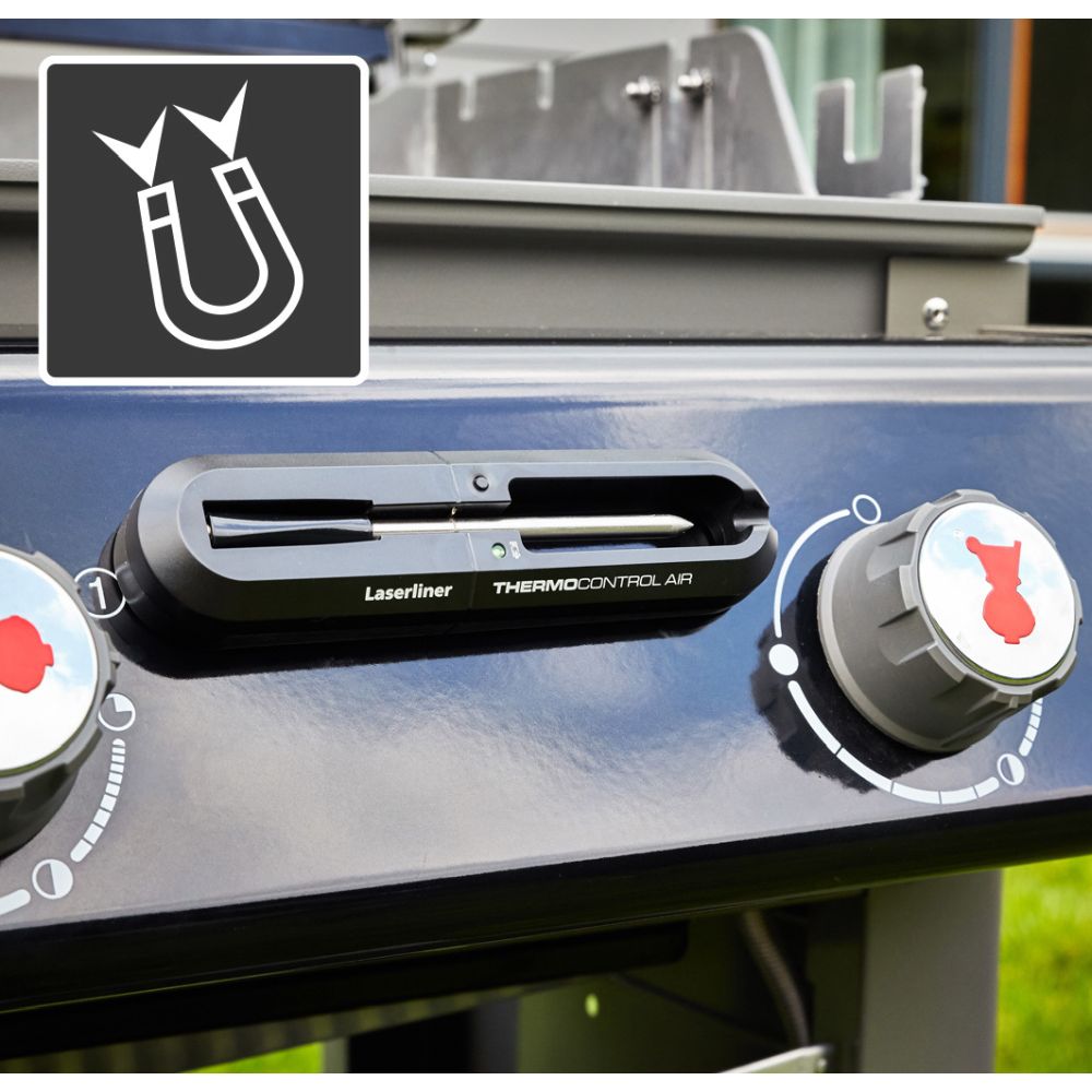 Laserliner Termometar Bežični Za Mjerenje Temperature Mesnih Jela ThermoControl Air – 082.425A by Laserliner 082.425A