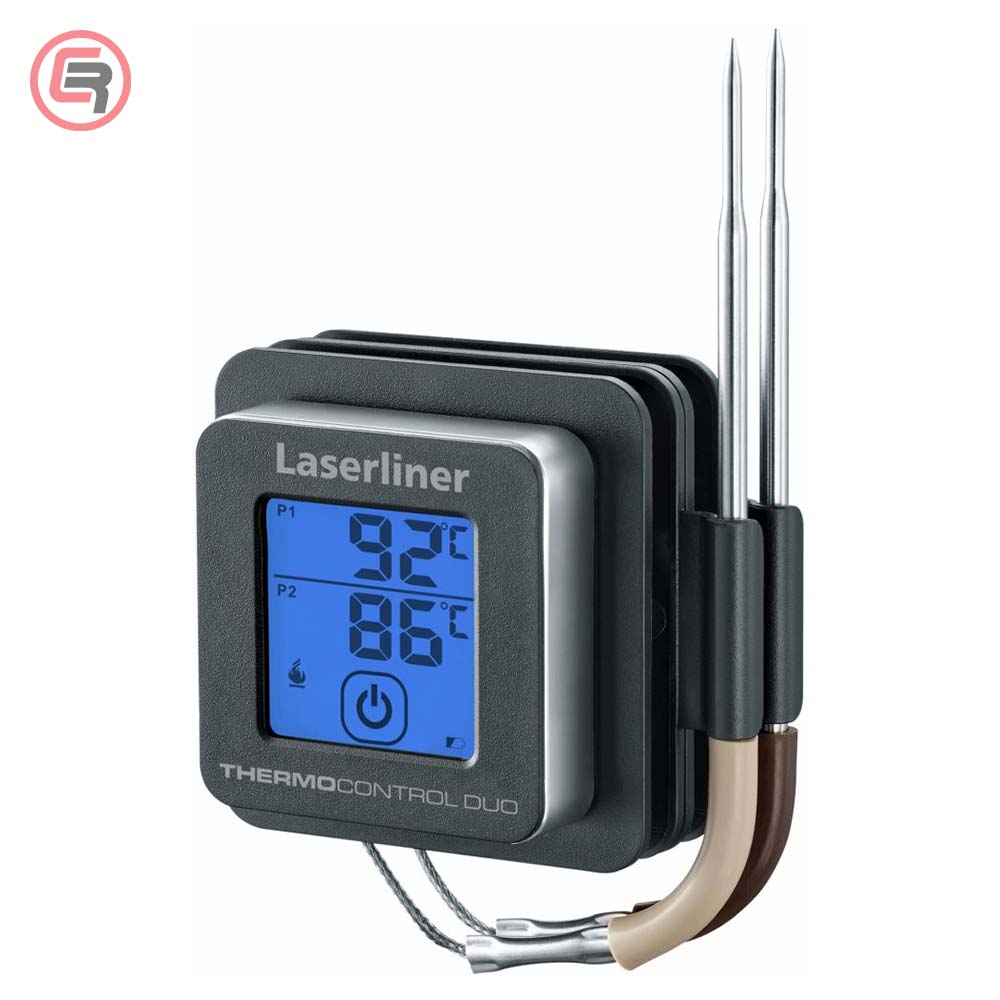 Laserliner Termometar Digitalni Za Praćenje Stepena Pečenja Mesnih Jela ThermoControl Duo – 082.429A by Laserliner 082.429A