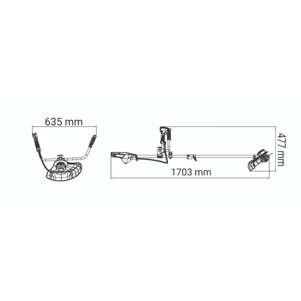 ZEN akumulatorski trimer Villager BC 3840 - ZEN trimeri za travu - SKU 082476