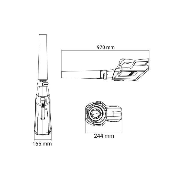 ZEN akumulatorski duvač za lišće Villager BL 5040 - ZEN duvači - SKU 082480