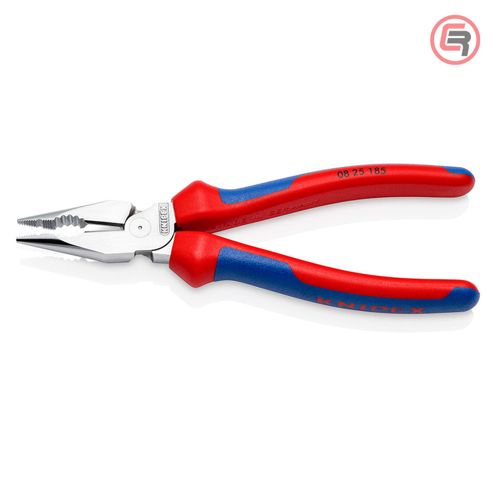 Knipex Kliješta Kombinovana Špicasta 185 mm – 08 25 185 by Knipex 08 25 185 Kliješta - detalj 2