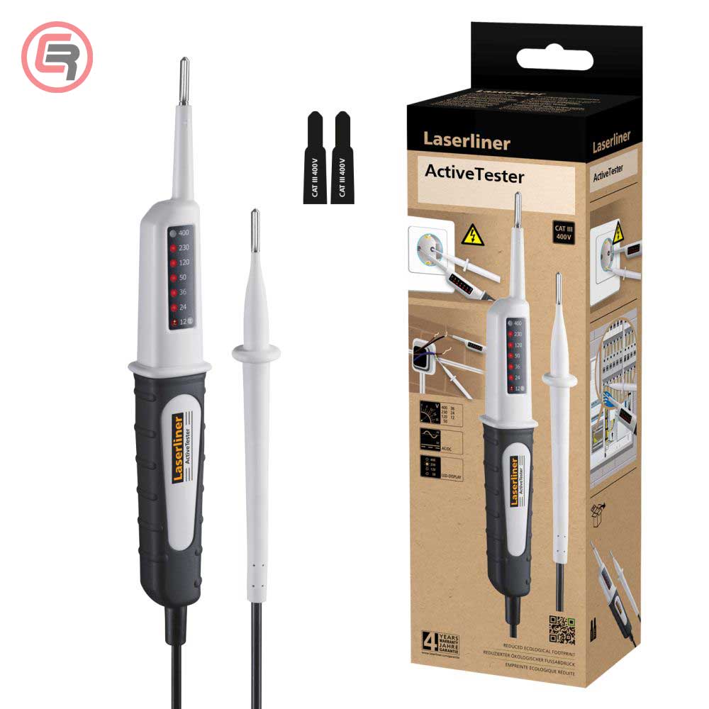 Laserliner Ispitivač Napona Duspol ActiveTester 12 – 400V AC/DC – 083.020E by Laserliner 083.020E Mjerni Uređaji - detalj 4