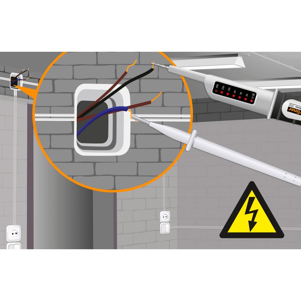 Laserliner Ispitivač Napona Duspol ActiveTester 12 – 400V AC/DC – 083.020E by Laserliner 083.020E Mjerni Uređaji - detalj 6