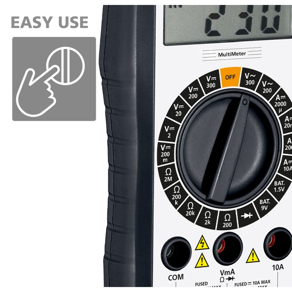 Laserliner Multimetar Digitalni MultiMeter CAT III 300V – 083.031E by Laserliner 083.031E Mjerni Uređaji - detalj 3
