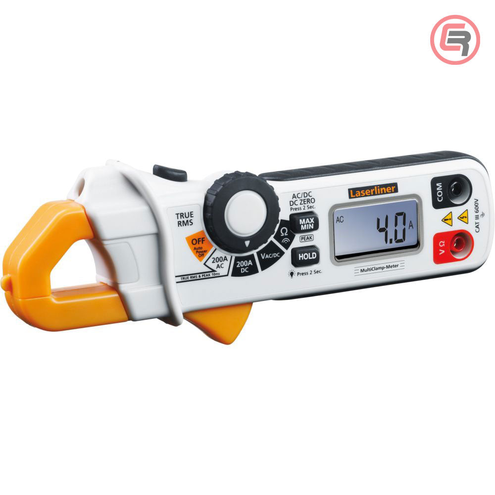 Laserliner Strujna Kliješta Multimetar Digitalni MultiClamp-Meter CAT III 600V TRUE RMS – 083.040A by Laserliner 083.040A