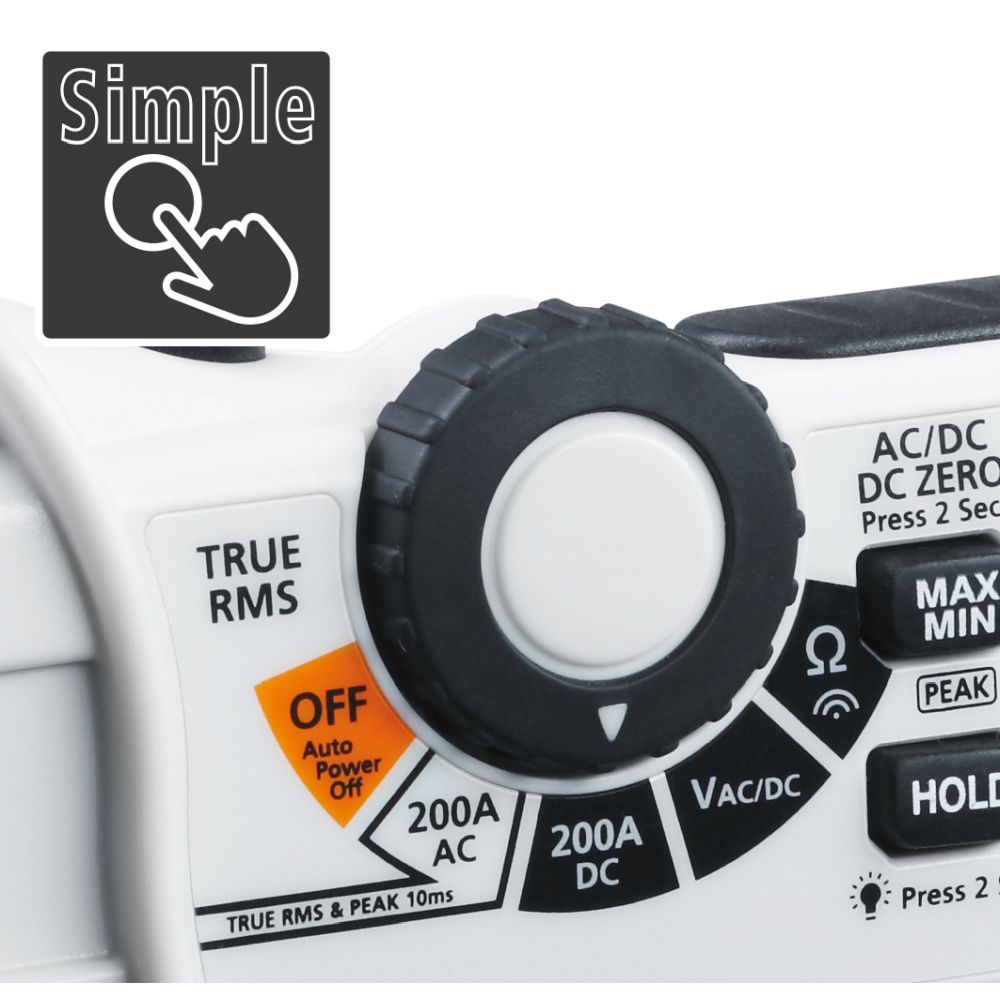 Laserliner Strujna Kliješta Multimetar Digitalni MultiClamp-Meter CAT III 600V TRUE RMS – 083.040A by Laserliner 083.040A