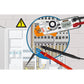Laserliner Strujna Kliješta Multimetar Digitalni MultiClamp-Meter CAT III 600V TRUE RMS – 083.040A by Laserliner 083.040A
