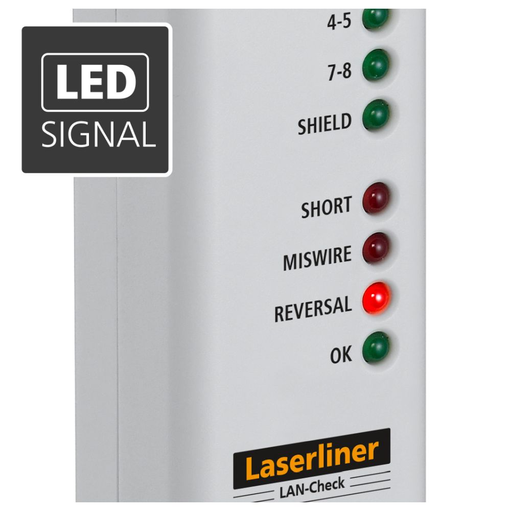 Laserliner Tester Mrežnih Kablova LAN-Check 083.064A by Laserliner 083.064A Mjerni Uređaji - detalj 3