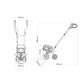 FUSE akumulatorski kultivator VCT 3640 - Fuse kultivatori - SKU 083356