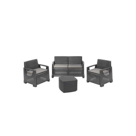 Agromarket Bellagio plastični baštenski set