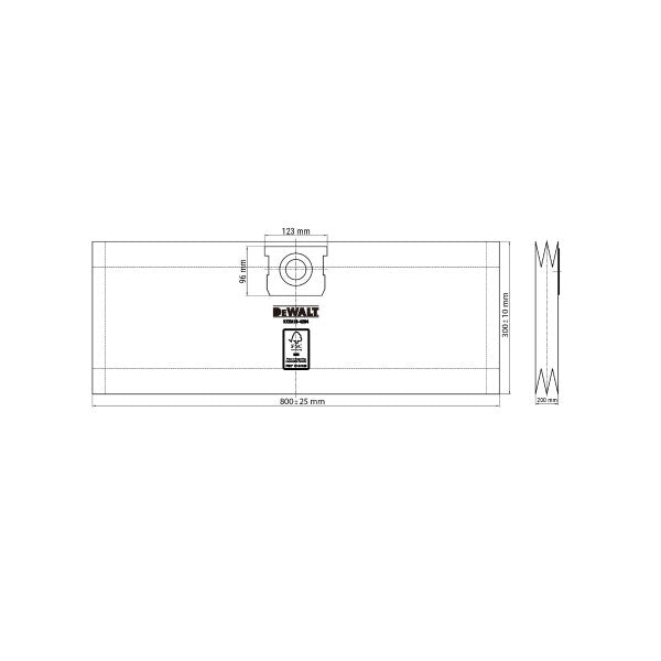 DeWalt kesa za prašinu 20l- 30l - DXVA19-4204 - Oprema i potrošni materijal za usisivače - SKU 087199