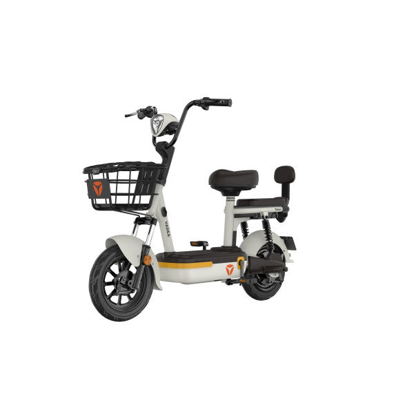 Baterijski bicikl Yadea Teena 48V 12Ah - beli - Baterijski bicikli - SKU 087717