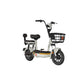 Baterijski bicikl Yadea Teena 48V 12Ah - beli - Baterijski bicikli - SKU 087717