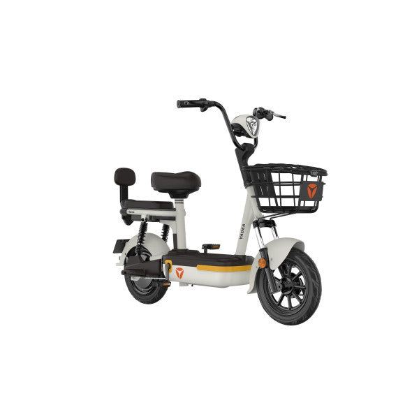 Baterijski bicikl Yadea Teena 48V 12Ah - beli - Baterijski bicikli - SKU 087717