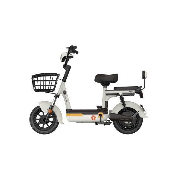Baterijski bicikl Yadea Teena 48V 12Ah - beli - Baterijski bicikli - SKU 087717