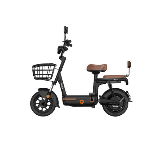 Baterijski bicikl Yadea Teena 48V 12Ah - crni - Baterijski bicikli - SKU 087718