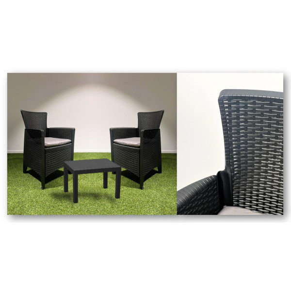Baštenski set Forest antracit - Plastični setovi - SKU 088189