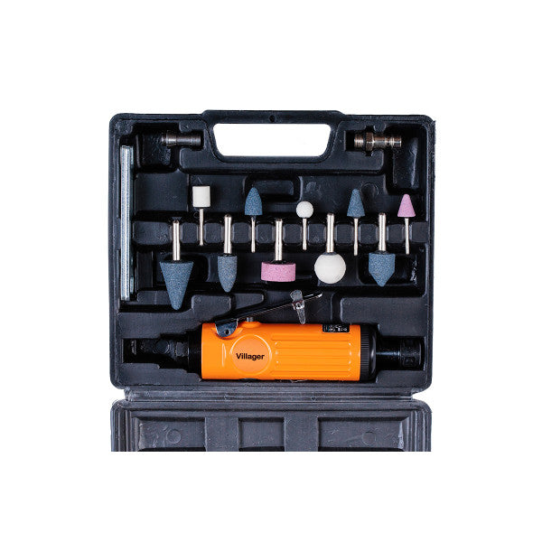 Pneumatski brusač sa kompletom alata Villager VAT VDG 220 - Pneumatski alat - SKU 088491