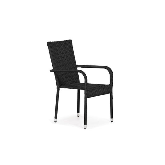 Bay stolica od ratana crna 6/1 - Stolice od ratana - SKU 088819