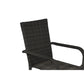 Bay stolica od ratana crna 6/1 - Stolice od ratana - SKU 088819