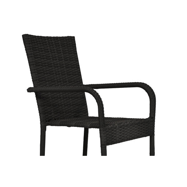 Bay stolica od ratana crna 6/1 - Stolice od ratana - SKU 088819