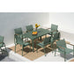 Baštenski set sto + 6 stolica Olive (A+B) - Metalni setovi - SKU 088822