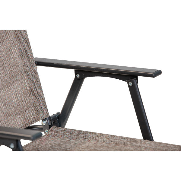 Trodelni set sa dve sklopive stolice Snap Rest - Metalni nameštaj - SKU 088825