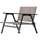 Trodelni set sa dve sklopive stolice Snap Rest - Metalni nameštaj - SKU 088825