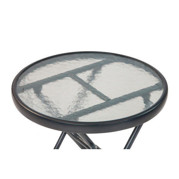 Trodelni set sa dve sklopive stolice Snap Rest - Metalni nameštaj - SKU 088825