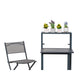 Trodelni sklopivi set za terasu Balkit - Metalni setovi - SKU 088826