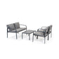 Vespera baštenski set sa jastucima - Metalni setovi - SKU 088830