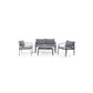 Vespera baštenski set sa jastucima - Metalni setovi - SKU 088830