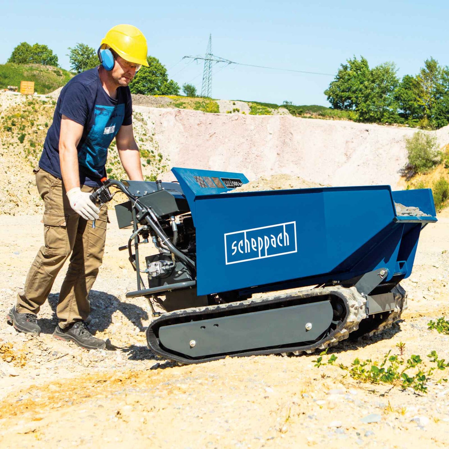 Scheppach motorna kolica Dumper DP5000 5.6 KS - Scheppach - DP5000 - Vrt i poljoprivreda > Multifunkcionalni vrtni alati