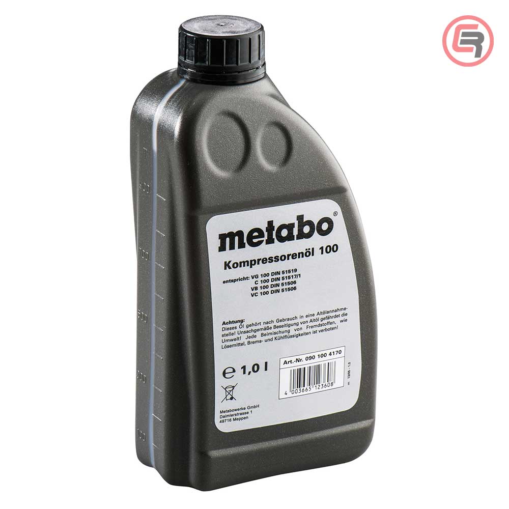 Metabo Ulje Za Klipne Kompresore 1 litar – 0901004170 by Metabo 0901004170 Pribor Za Pneumatske Alate i Kompresore