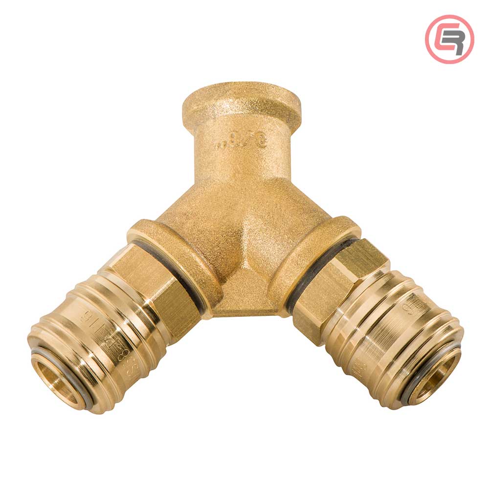 Metabo Razdjelnik Zraka 2-Strani Sa Brzim Spojnicama 3/8″ – 0901026645 by Metabo 0901026645 Pribor Za Pneumatske Alate i