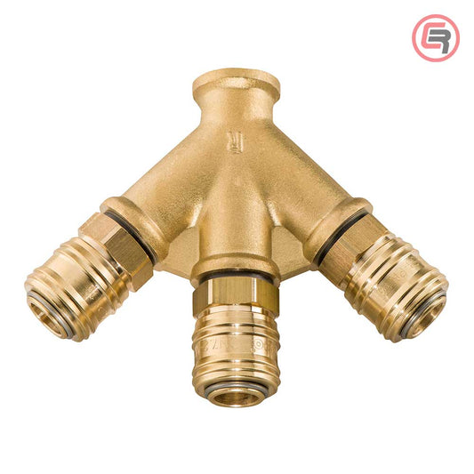 Metabo razdjelnik komprimiranog zraka s 3 Euro spojnice 3/8″