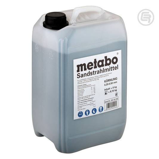 Metabo sredstvo za pjeskarenje granulacije 0,20–0,50 mm, 8 kg