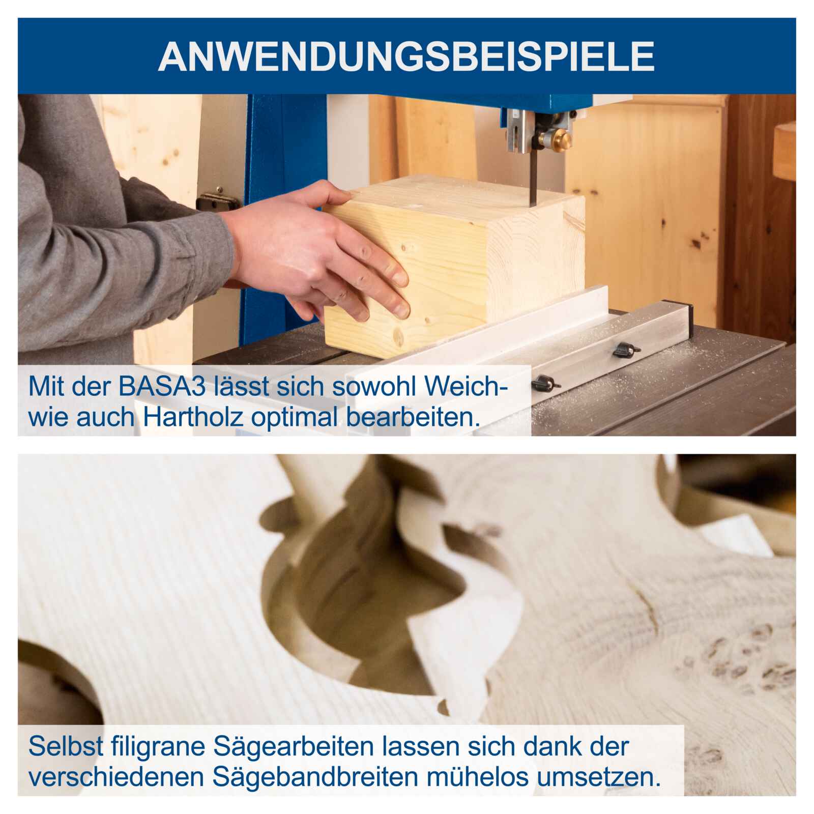Scheppach tračna pila BASA 3 205mm - Scheppach - BASA 3 - Stacionarne mašine > Tračne pile - detalj 12