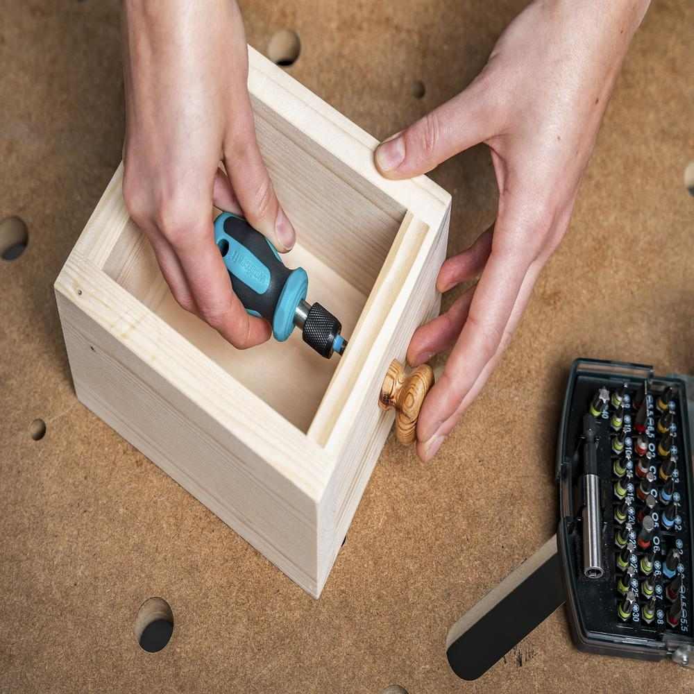 Wolfcraft Odvijač / Ručka Za Bit Nastavke Magnetna Kratka 76 mm – 1239000 by Wolfcraft 1239000 Bitovi, Adapteri, Držači